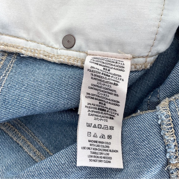 New Free People Bali Patchwork Bell Bottom Flare Jeans Size 26 x 35 - Picture 12 of 13